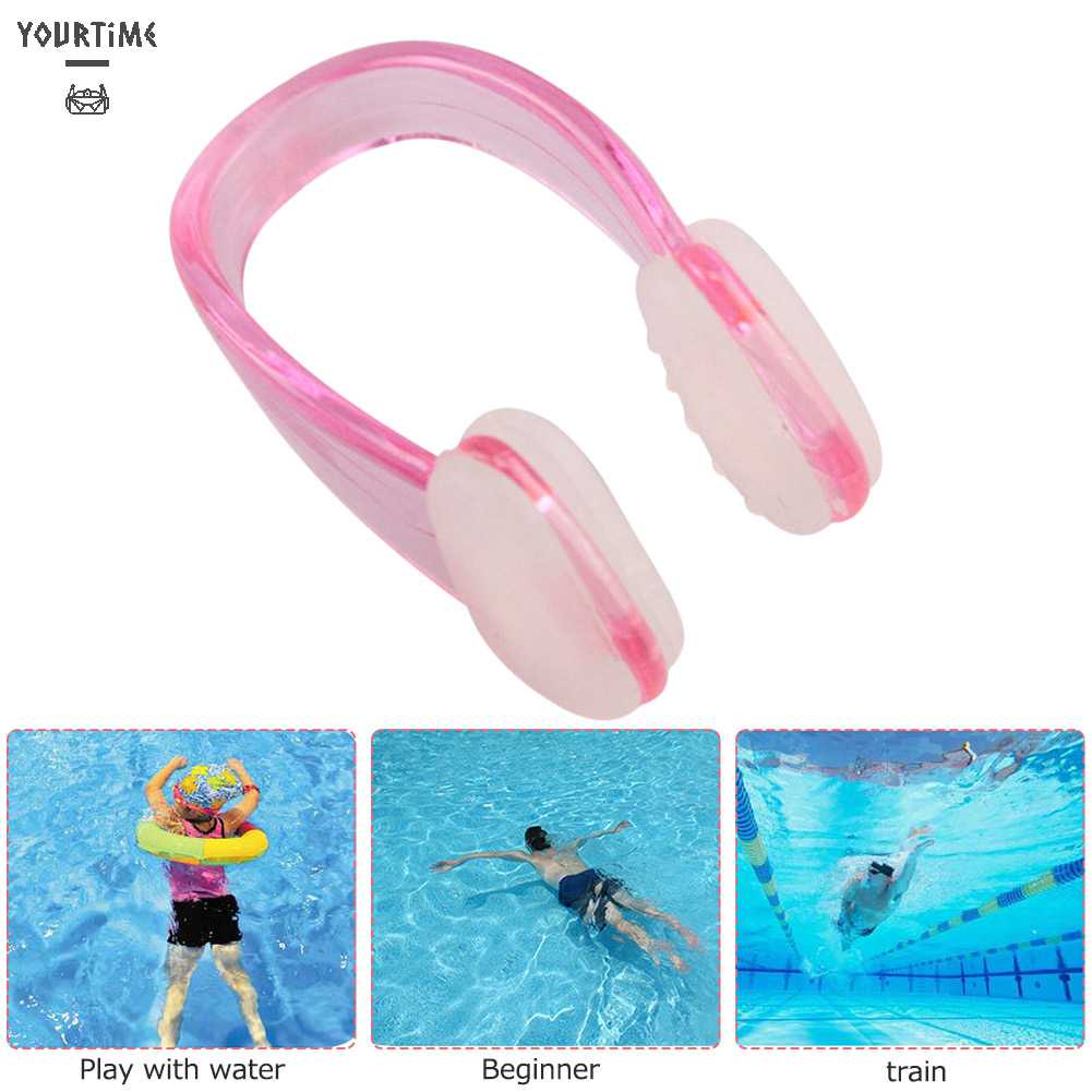 Kẹp Mũi Bằng Silicon Mềm Thoải Mái Tiện Dụng Khi Đi Bơi / Lướt Sóng