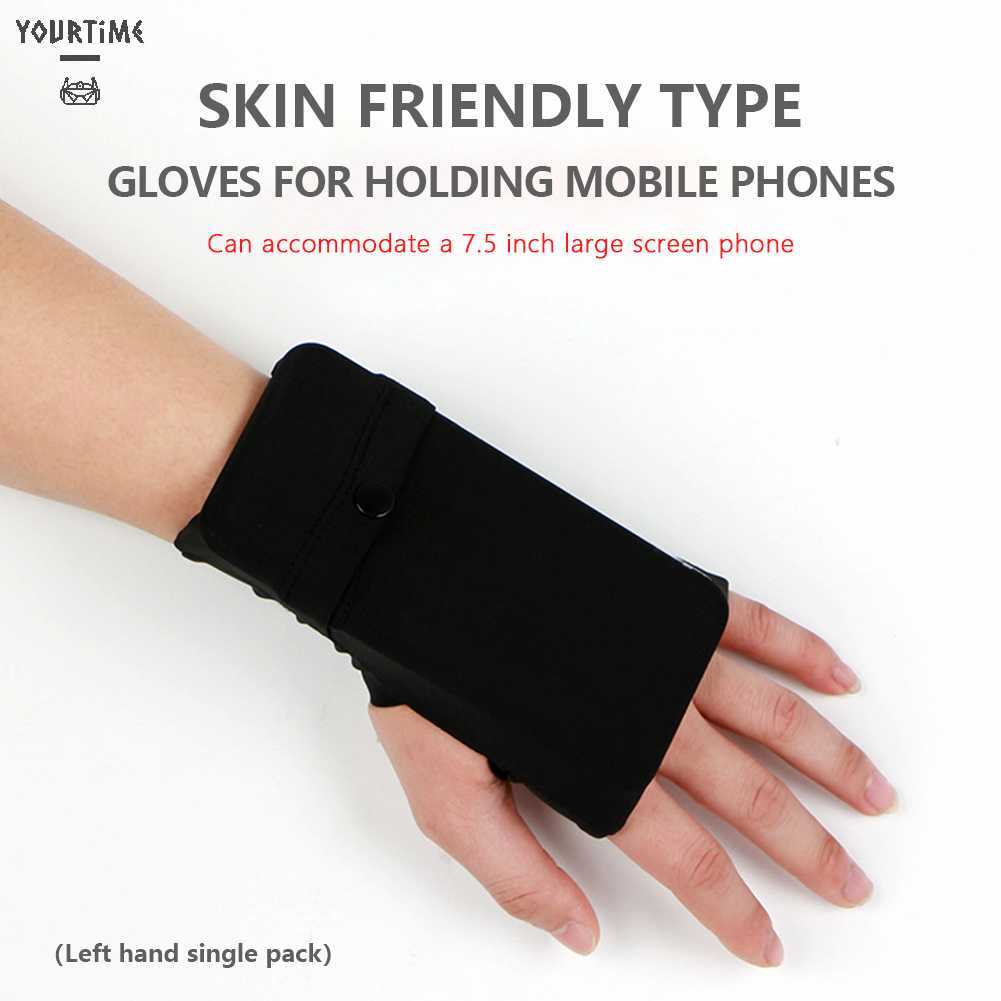 Túi Đựng Điện Thoại Đeo Cánh Tay Co Giãn Thoáng Khí Chống Trộm Khi Chơi Thể Thao Ngoài Trời