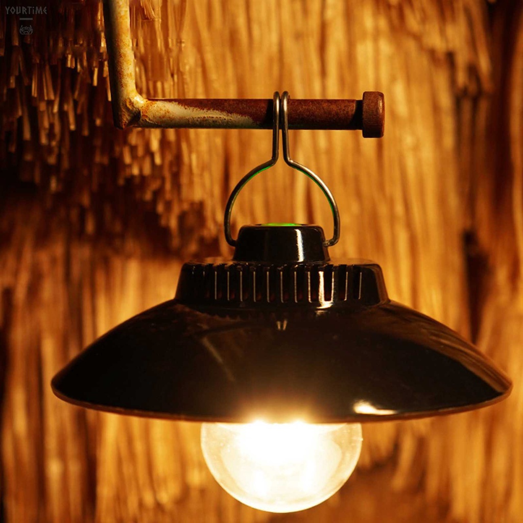 Đèn Sạc USB Chống Thấm Nước Kèm Móc Treo Tiện Dụng Mang Theo Cắm Trại