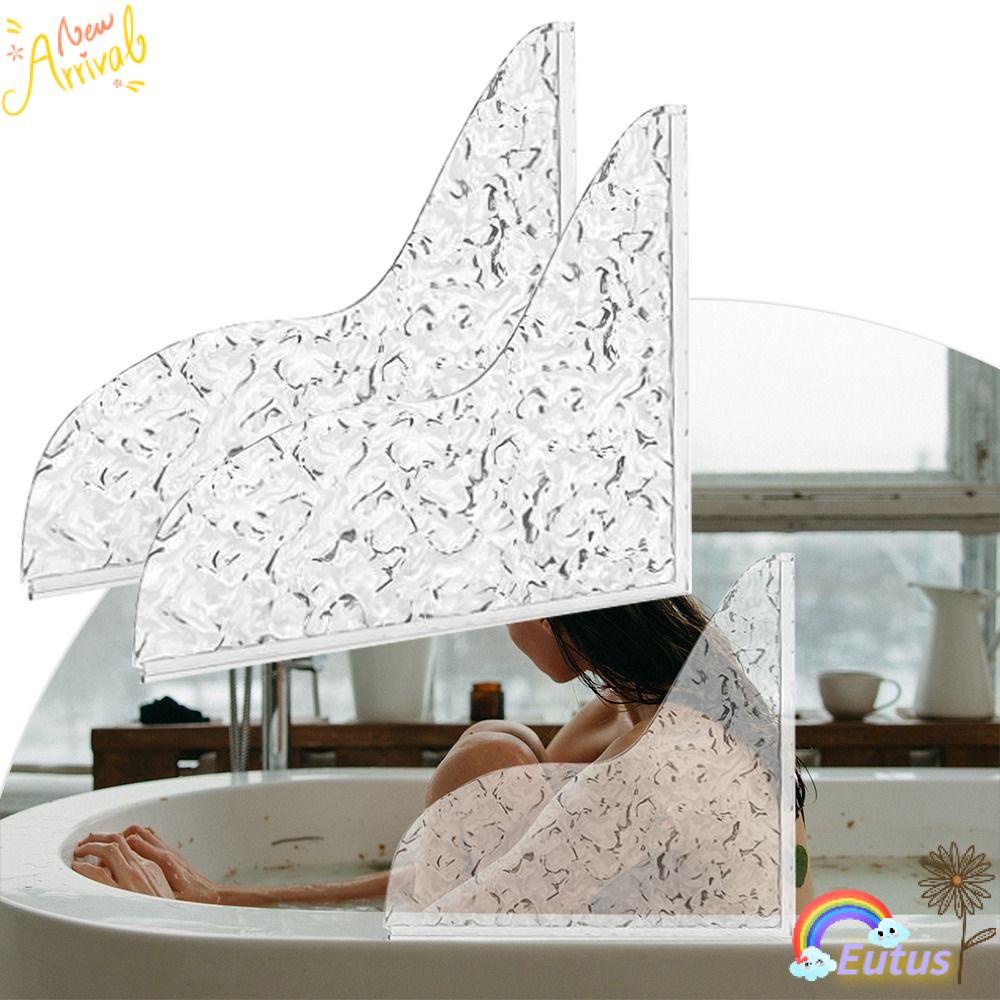 Set 2 Tấm Chắn Bảo Vệ Góc Bồn Tắm Chống Văng Nước Siêu Bền