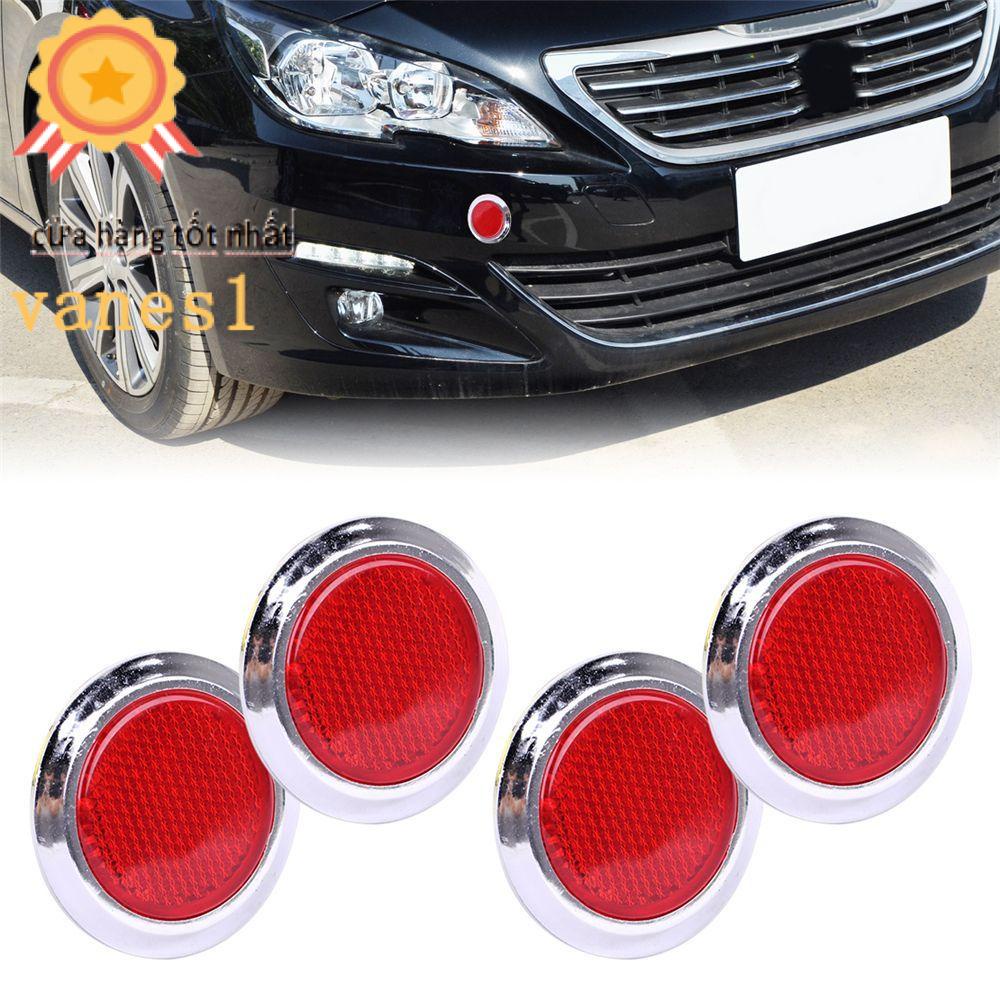 Miếng Dán Phản Quang Mạ Chrome Cảnh Báo An Toàn Tự Dính Cho Xe Đạp VANES1