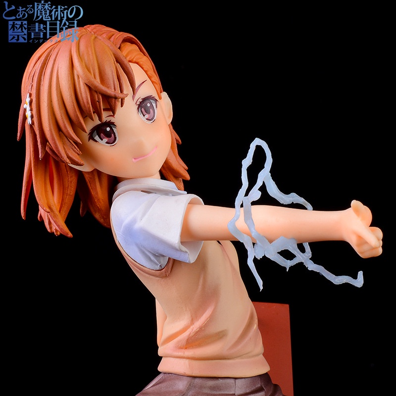 Mô Hình Nhân Vật Misaka Mikoto Hoạt Hình Toaru Majut u no Index 25cm Bằng PVC