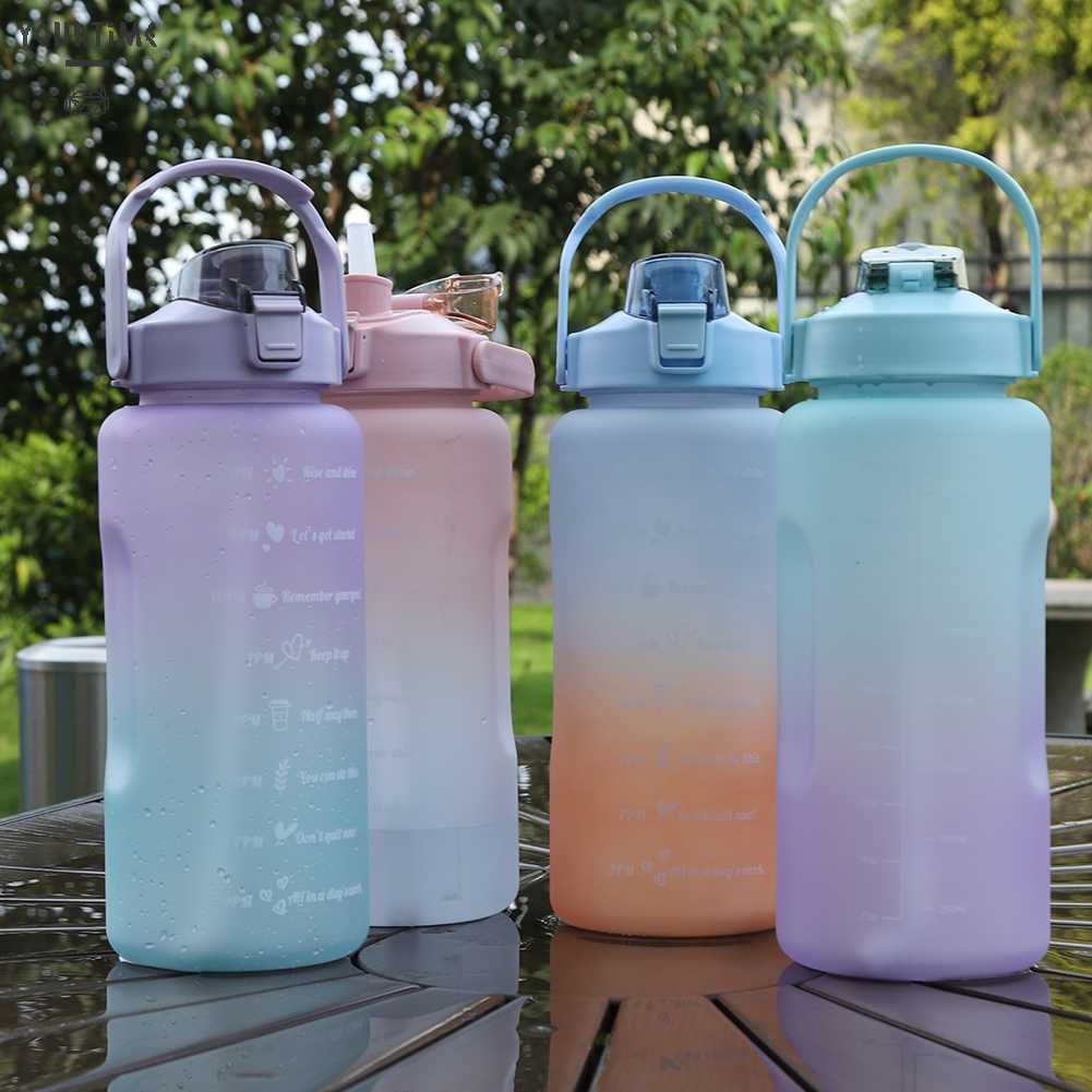 Bình Nước Thể Thao 2000ml Chống Rò Rỉ Tiện Dụng