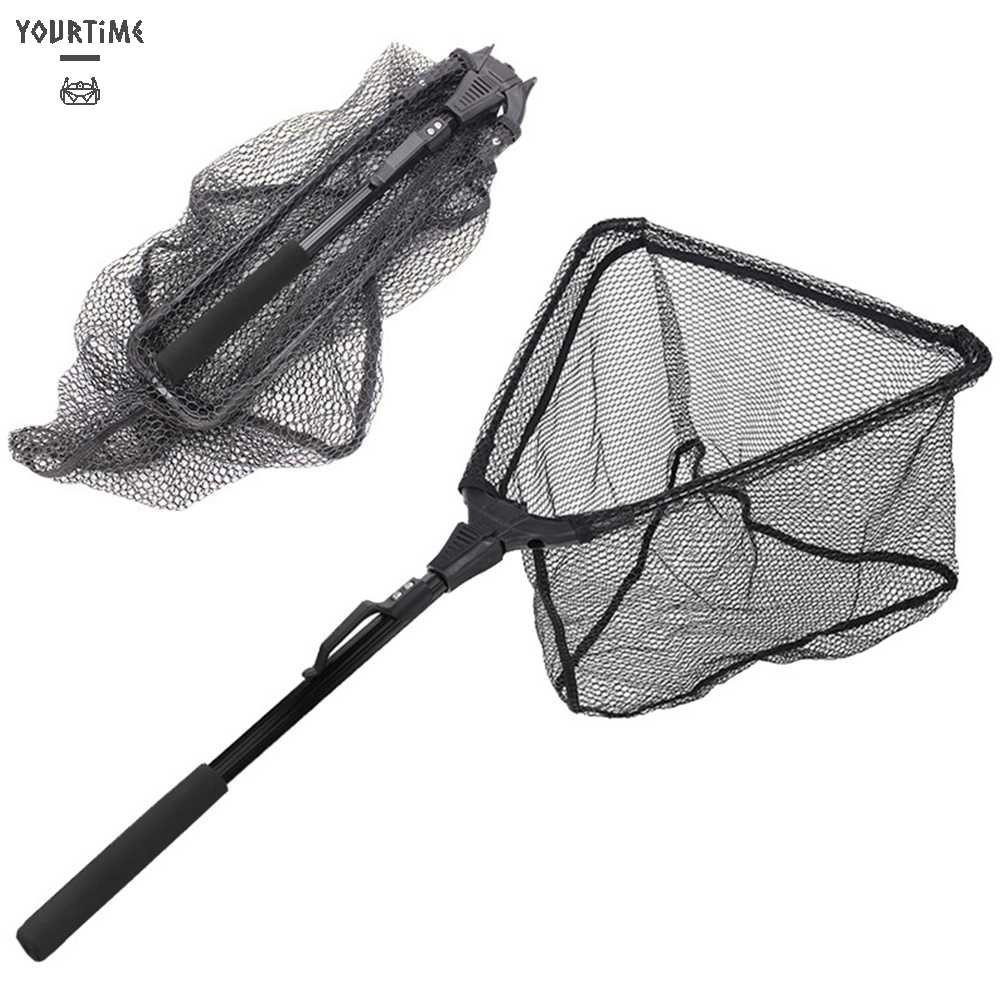 Lưới Đánh Bắt Cá Bằng Hợp Kim Nhôm Có Thể Gấp Gọn Tiện Dụng