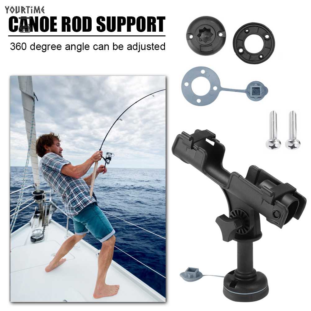 Giá Đỡ Cần Câu Gắn Thuyền Kayak Có Thể Điều Chỉnh Tiện Dụng