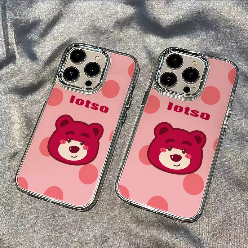 ✅Ốp Điện Thoại Dẻo Họa Tiết Chú Gấu Dễ Thương Chống Sốc Cho Iphone12max 71311 8 / 14proplus CRI9
