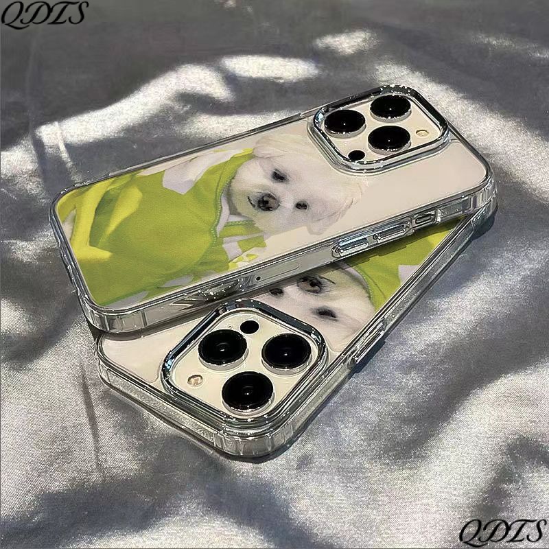 ✅Ốp Điện Thoại Mềm Chống Sốc Màu Xanh Lá / Chăn Đơn Giản Cho Iphone 1114pro 78Plusmax 1213