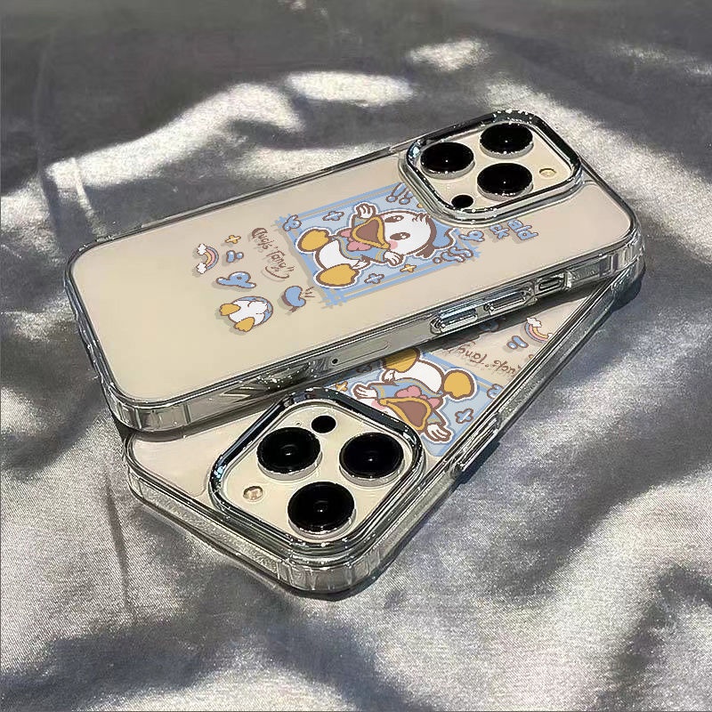 ✅Ốp Điện Thoại Mềm Chống Sốc In Hình Vịt Donald Cho Iphone 813max 14Pro 12 117 XPDL
