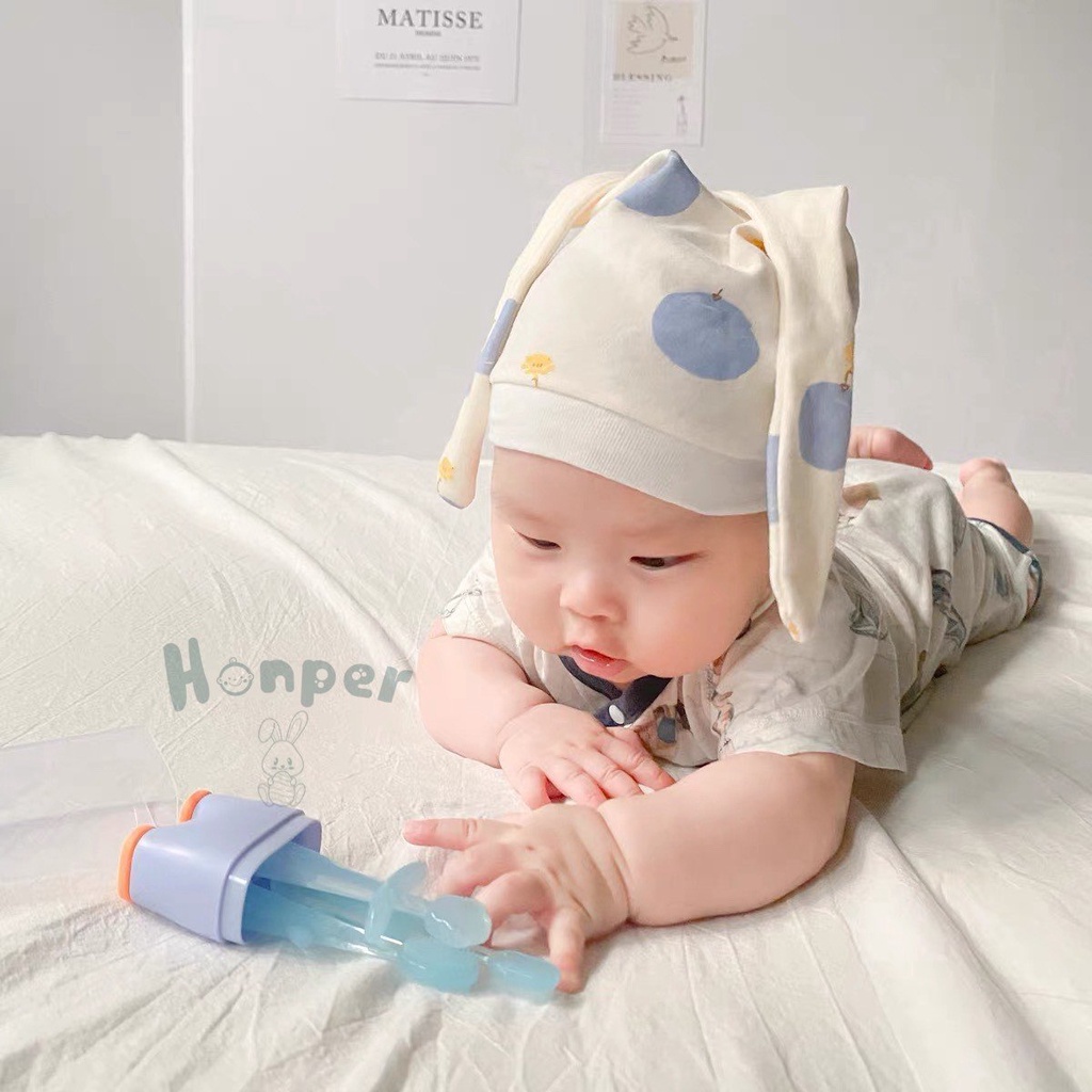 Bàn chải rơ lưỡi silicon Honper đa năng 3 trong 1