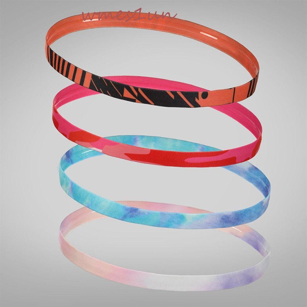 Băng Đô Thể Thao Unisex Co Giãn Thấm Hút Mồ Hôi In Họa Tiết WMES15H