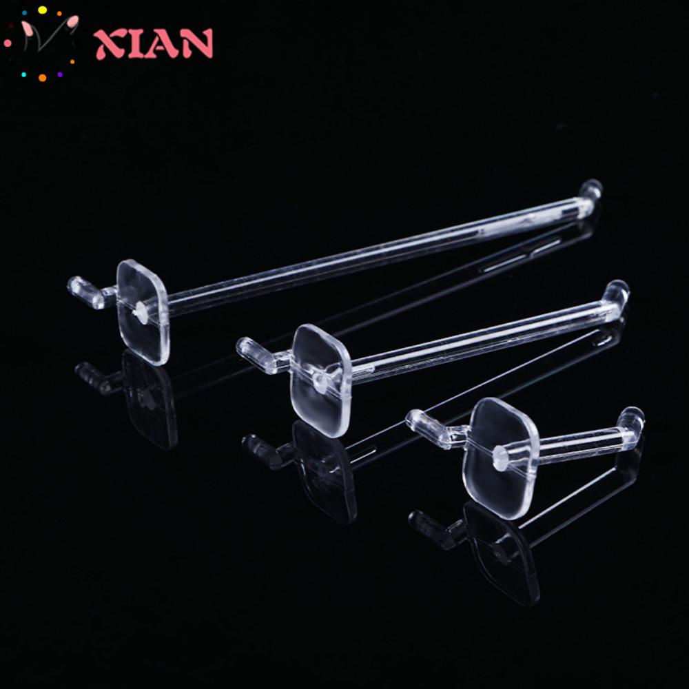 Set 20 Móc Khóa Kẹp Bằng Nhựa Trong Suốt An Toàn