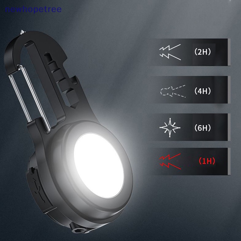 Móc Khóa Đèn Pin Đa Năng Tiện Lợi