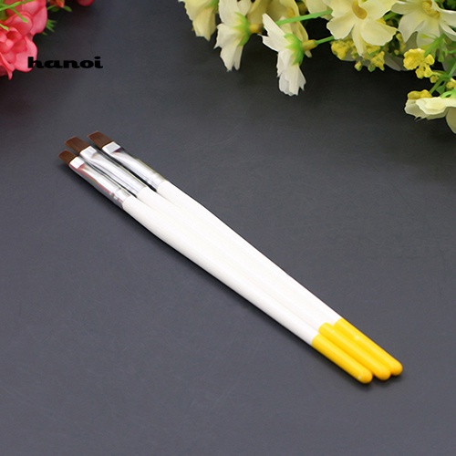 Set 3 Cọ Vẽ Trang Trí Móng Tay Nghệ Thuật Chuyên Nghiệp