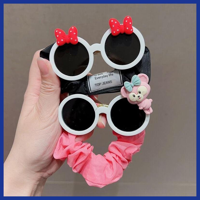 Dây Cột Tóc Cao Su Bản Lớn Nhiều Màu Sắc Dễ Thương Cho Nữ