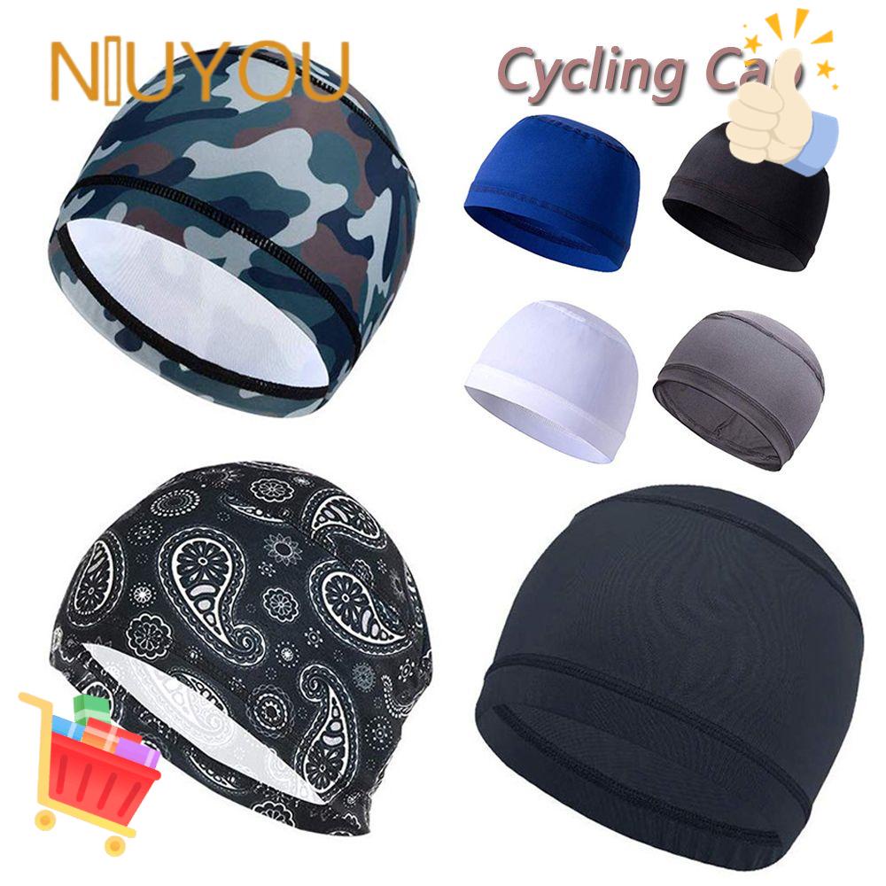 Mũ Bảo Hiểm Xe Đạp Co Giãn In Họa Tiết Đầu Lâu