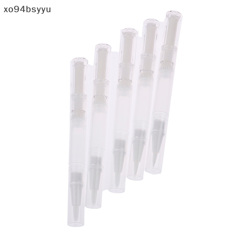 Set 5 Bút Rỗng 3ml Xo94Bsyu Đựng Mỹ Phẩm / Dầu Dưỡng Môi Tiện Lợi