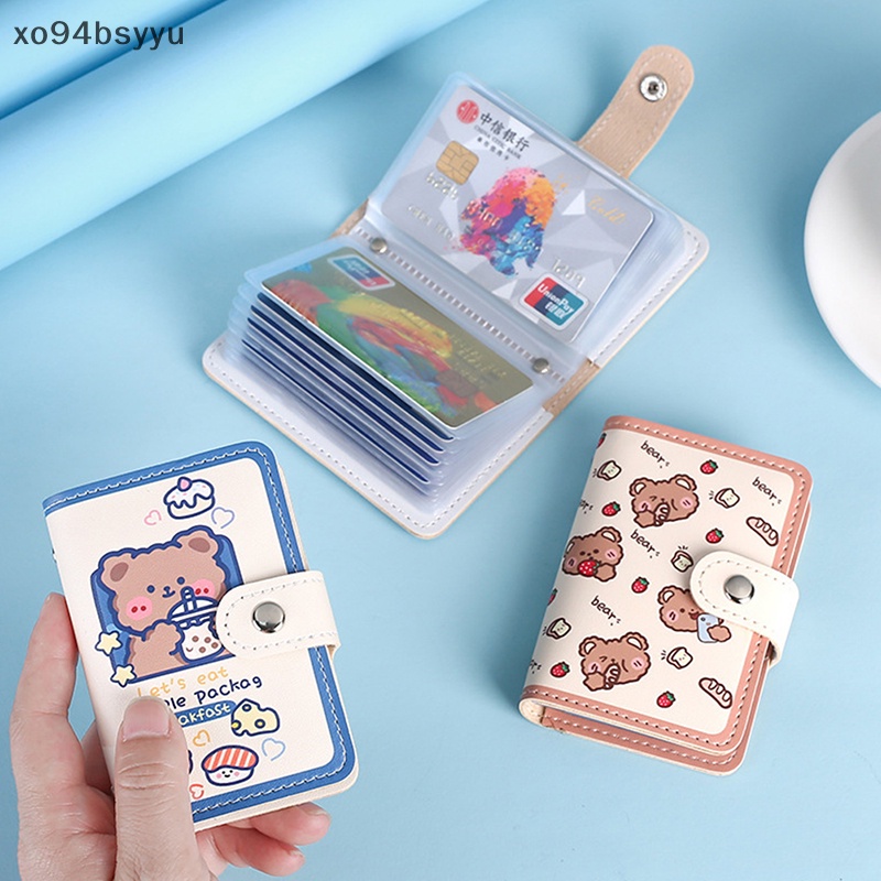 Ví Da PU xo94bsyyu Đựng Hộ Chiếu Và Thẻ Tín Dụng Đa Năng In Họa Tiết Hoạt Hình Dễ Thương Cho Nữ
