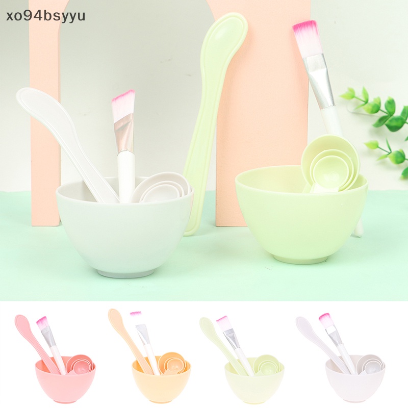 Set 4 Dụng Cụ Đắp Mặt Nạ DIY xo94bsyyu Tiện Dụng