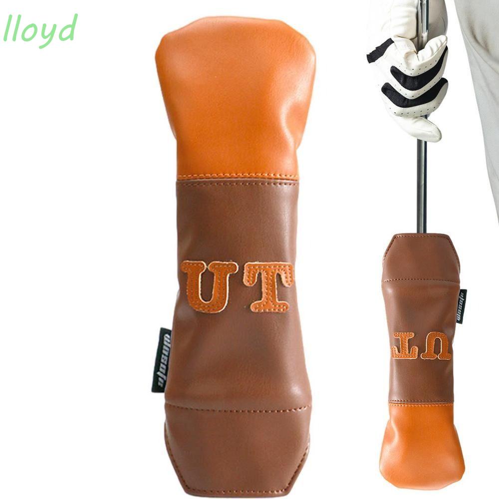 Vỏ Bọc Đầu Gậy Đánh Golf Bằng Da PU Màu Nâu