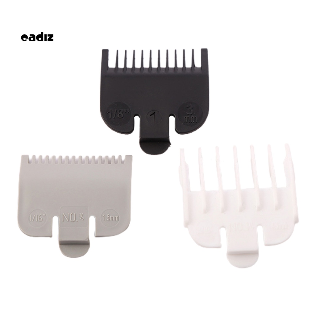 Hộp 3 Lược Chải Tóc Tạo Kiểu Bằng Nhựa Gọn Nhẹ Chống Rơi Dễ Dàng Cài Đặt Cho Nam Giới