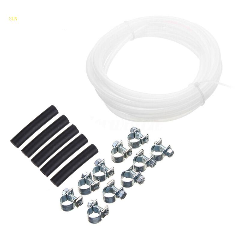 Kẹp Ống Nhiên Liệu Đường Kính Trong Suốt Đường Kính Trong 5mm Cho Máy Sưởi Xe Hơi