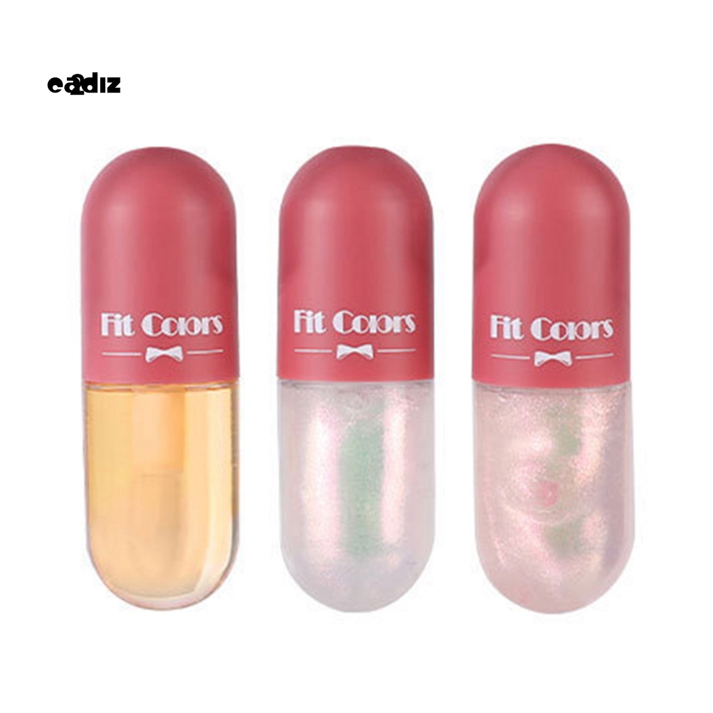 1 Set Son Môi 3X3Ml Hình Viên Con Nhộng Màu Sắc Tươi Tắn Lâu Trôi Không Bết Dính Và Thay Đổi Màu Theo Nhiệt Độ Cho Nữ
