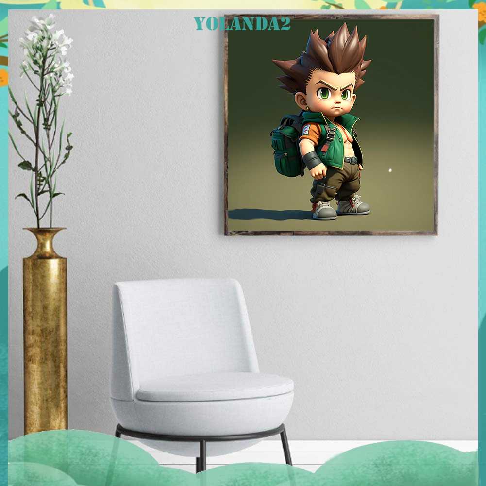 Bộ Tranh Đính Đá 5D Họa Tiết Hoạt Hình Độc Đáo DIY Dùng Trang Trí Nhà Cửa