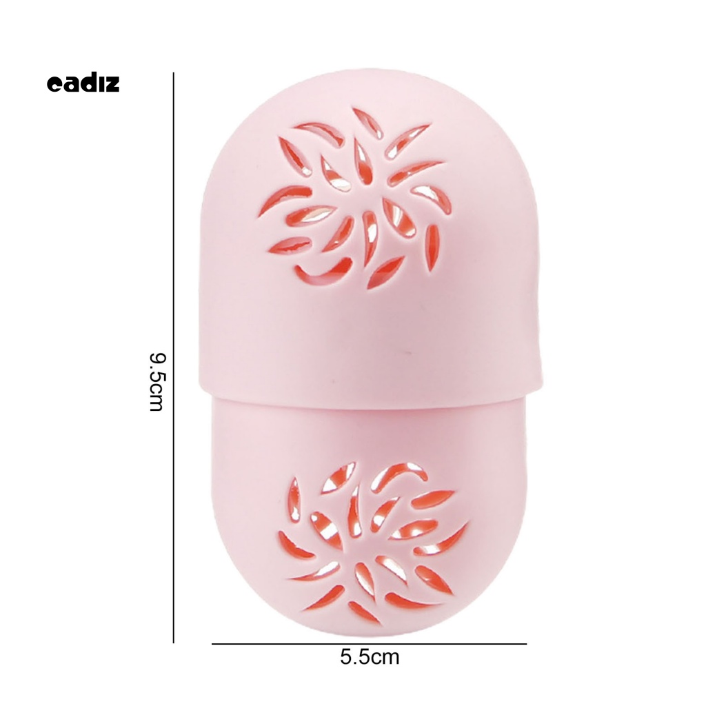 Hộp Đựng Mút Trang Điểm Hình Trứng Khoét Rỗng Thoáng Khí Chống Bụi Nhanh Khô