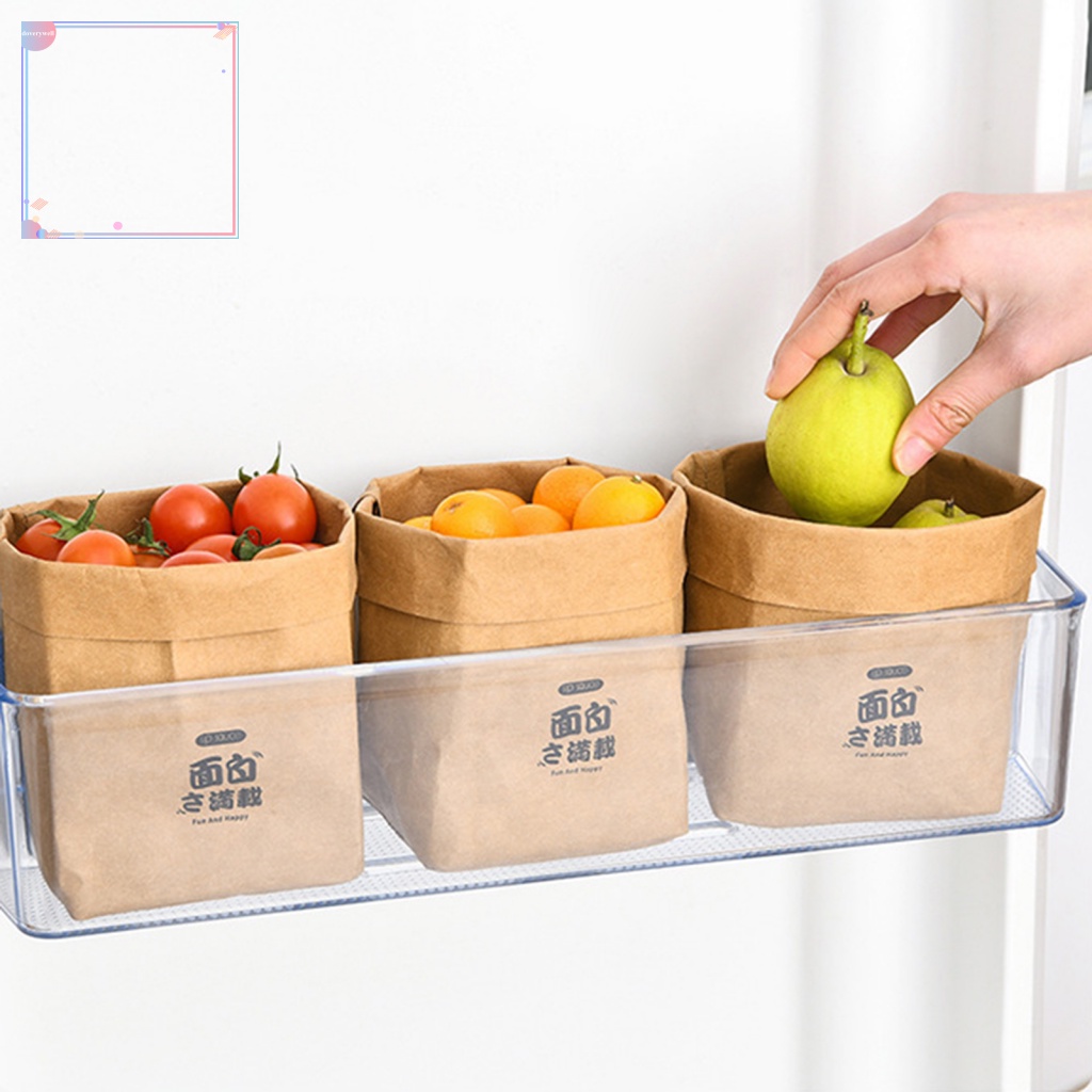 Túi Giấy Kraft Đựng Đồ Đa Năng Có Thể Tái Sử Dụng