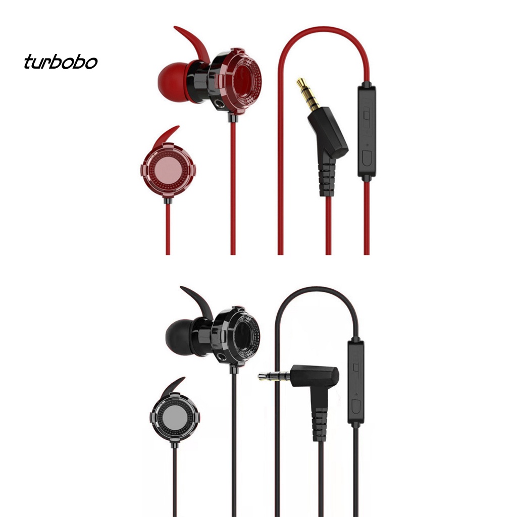 Tai Nghe Nhét Tai Có Dây Chống Nhiễu Âm Thanh Nổi Ổ Đĩa Kép Jack 3.5mm Cho Điện Thoại