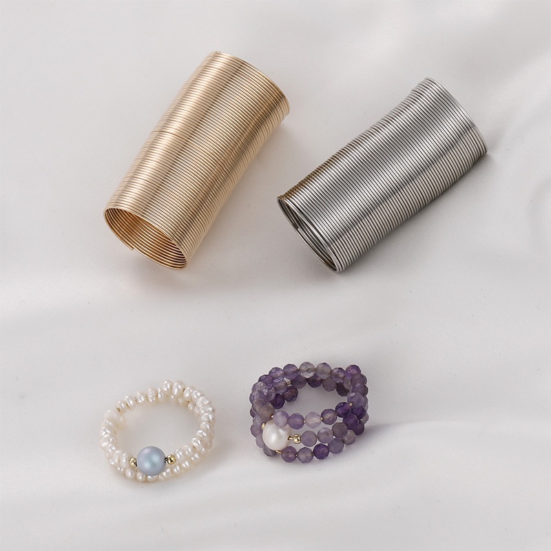 Nhẫn Đeo Tay Bằng Thép Không Gỉ 21MM Màu Sắc Thời Trang