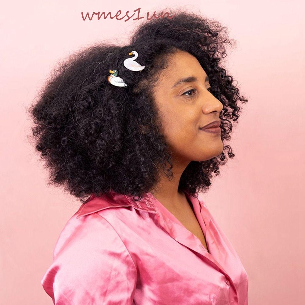 Kẹp Tóc Hình Chú Chim Vui Nhộn Phong Cách Hàn Quốc WMES15H Acetate