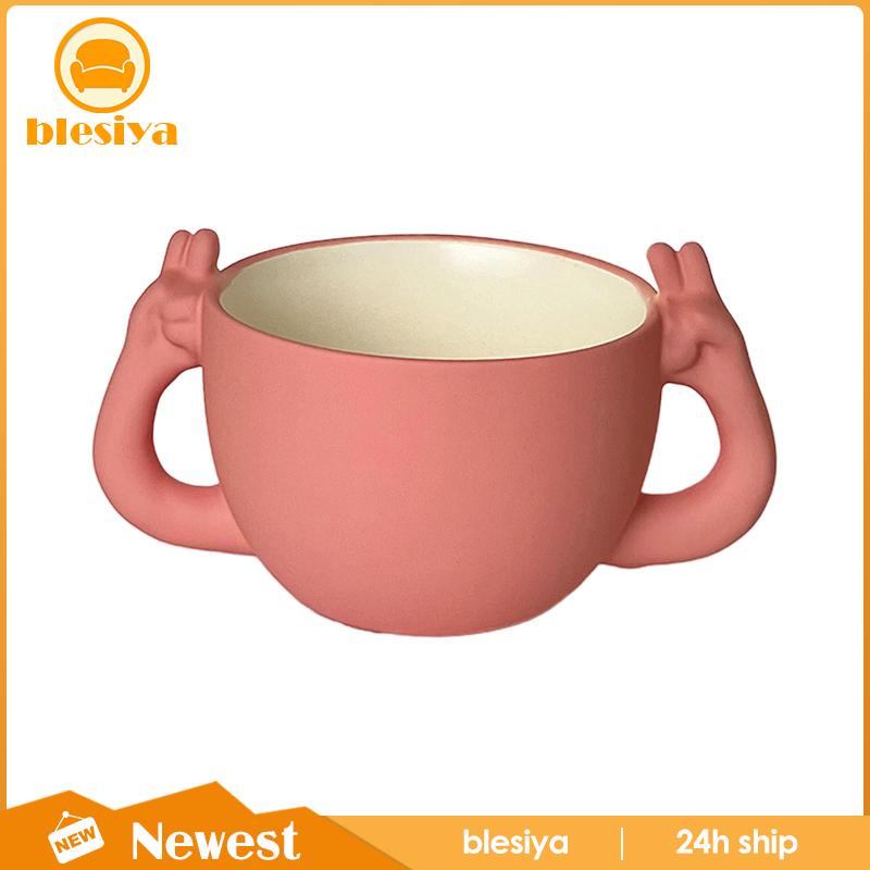 Cốc Sứ Uống Nước / Trà Sữa / Cà Phê Thiết Kế Độc Đáo Tiện Dụng Cho Gia Đình