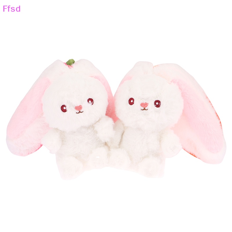 {Ffsd} Đồ Chơi Thỏ Nhồi Bông Ẩn Trong Túi Dâu Tây * Hàng Bán Chạy 1 Cái