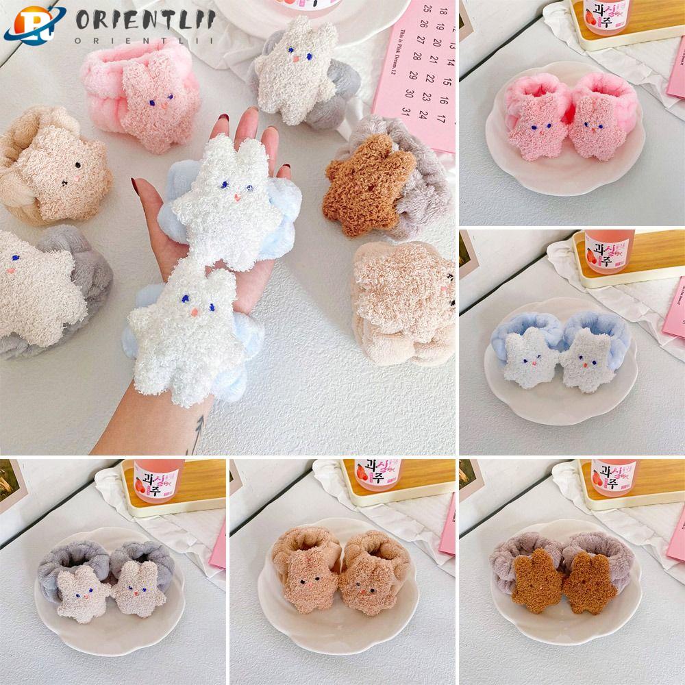 Set 2 Cặp Băng Đeo Cổ Tay Thấm Hút Mồ Hôi Linh Hoạt Dành Cho Nữ