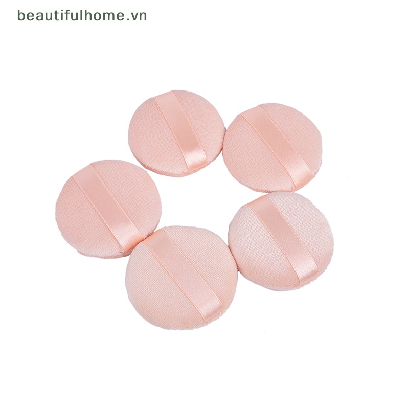 Set 5 Bông Mút Trang Điểm Mềm Mịn Tiện Dụng