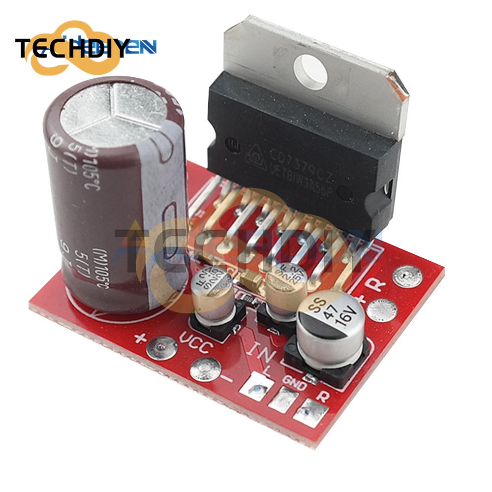 Bảng Mạch Khuếch Đại Âm Thanh TDA7379 CD7379 DC9V-17.5V 38W + 38W