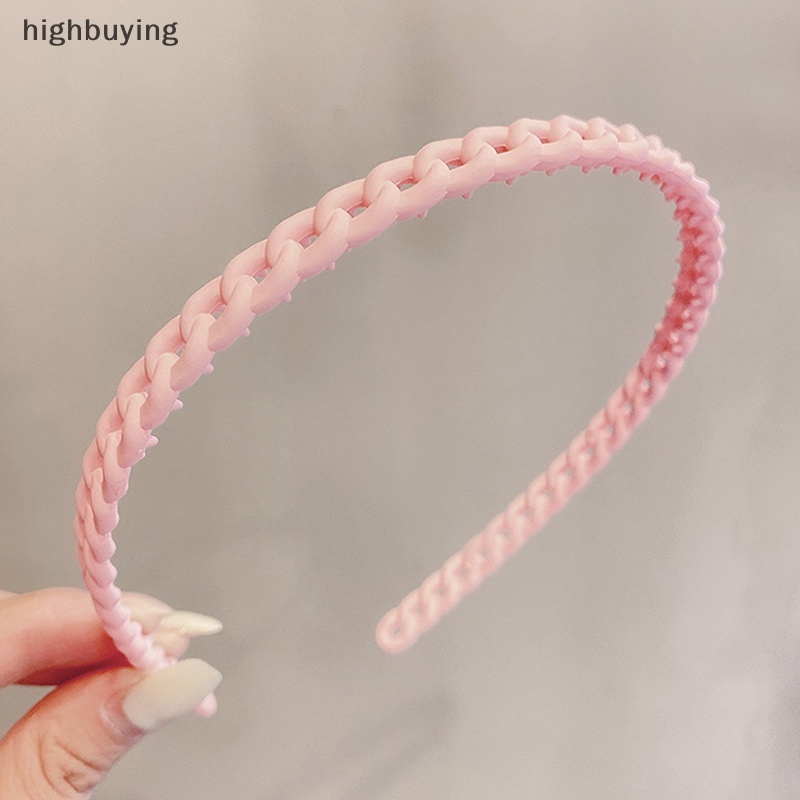 Băng Đô Cài Tóc Màu Sắc Đơn Giản Thời Trang Cho Nữ