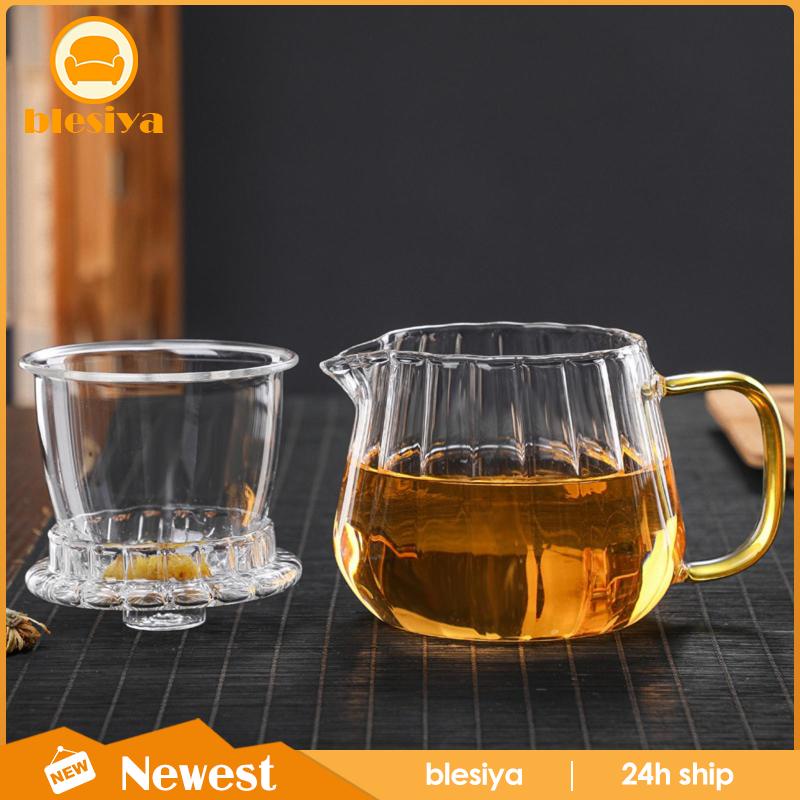 Bình Thủy Tinh Đựng Trà / Cà Phê Dung Tích Lớn Có Nắp Siêu Bền