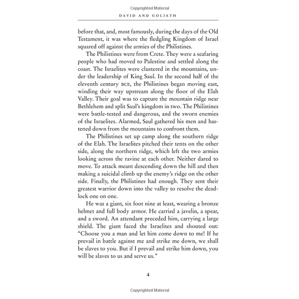 Sách David and Goliath