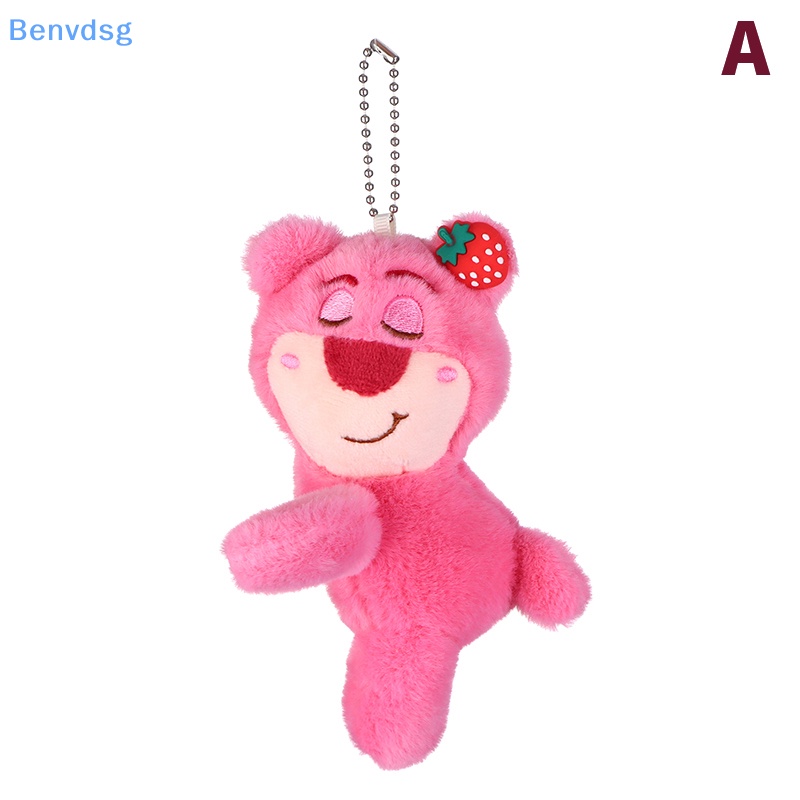 Benvdsg &gt; Móc Chìa Khóa Hình Gấu / Dâu Tây Nhồi Bông Đáng Yêu Trang Trí Ba Lô / Ô Tô