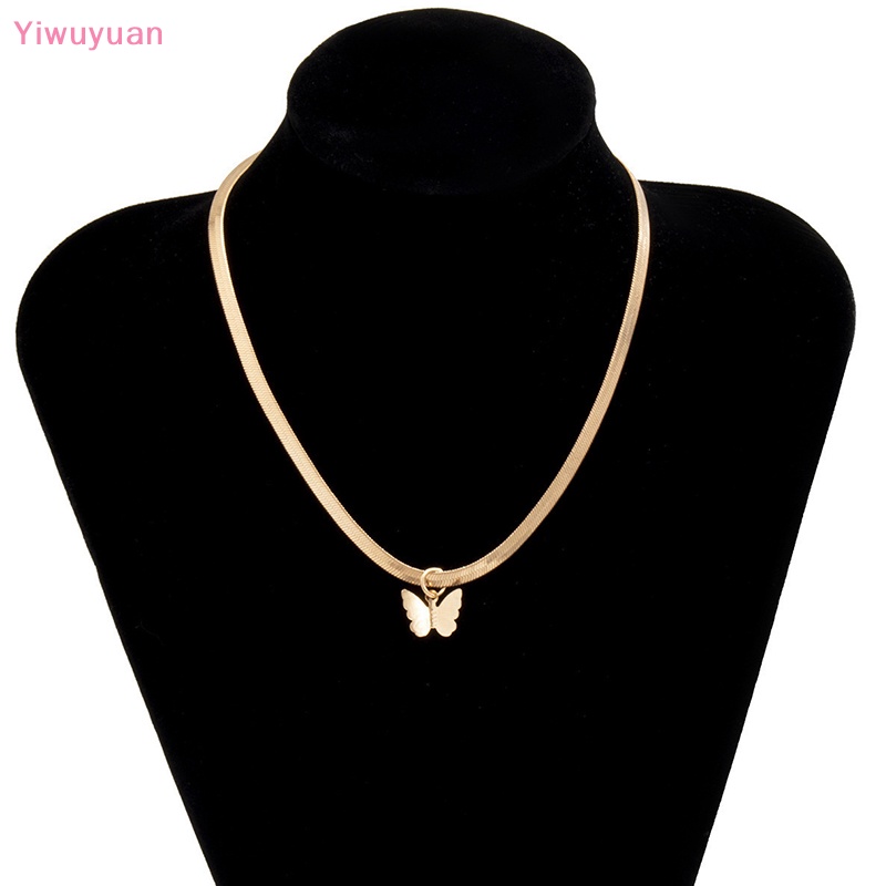 Vòng cổ Mặt Hình Bướm Thời Trang Mới Cho Nữ