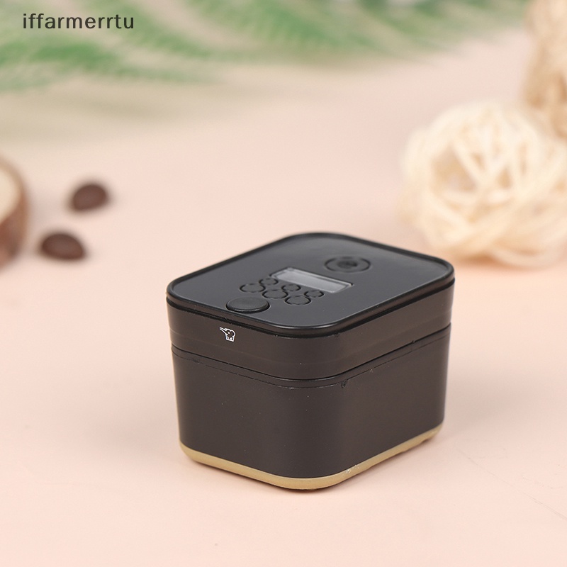 Mô Hình Nồi Cơm Điện Nấu Ăn Mini Tỉ Lệ 1: 12 Trang Trí Nhà Búp Bê