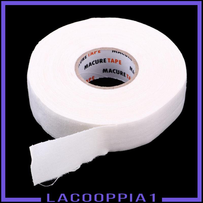 Cuộn 1 Miếng Dán Hockey Cao Cấp 1 "X 25 yds Chống Thấm Nước Màu Trắng