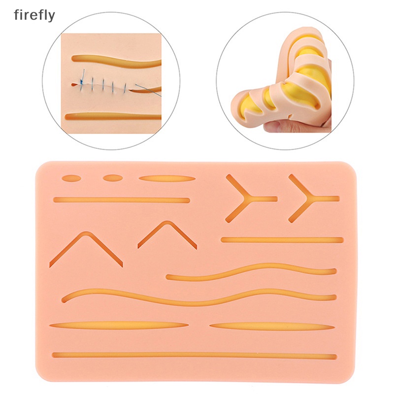 Đệm Da Giả Bằng Silicone Dùng Luyện Tập Vết Thương Trong Y Tế