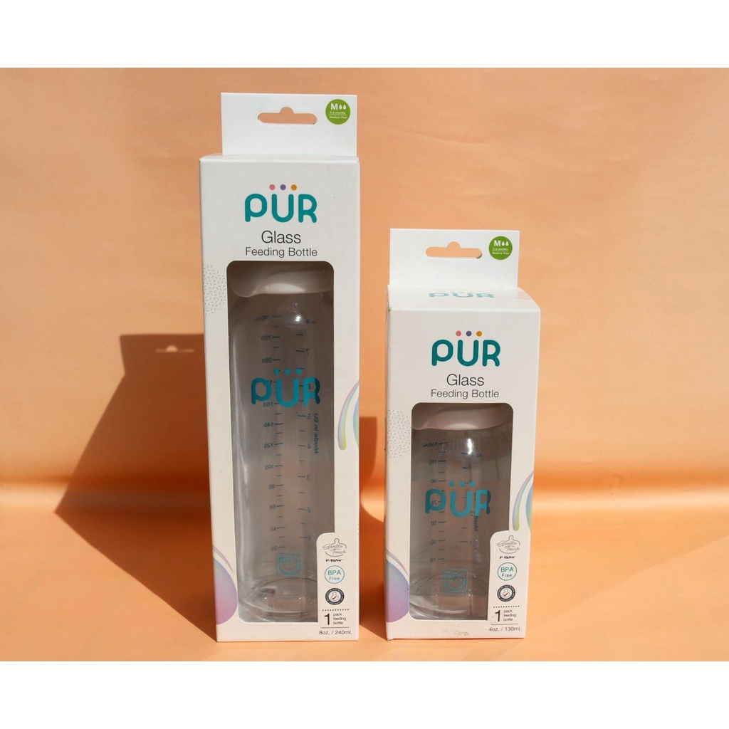 PURE NATURE - BÌNH SỮA THỦY TINH PUR