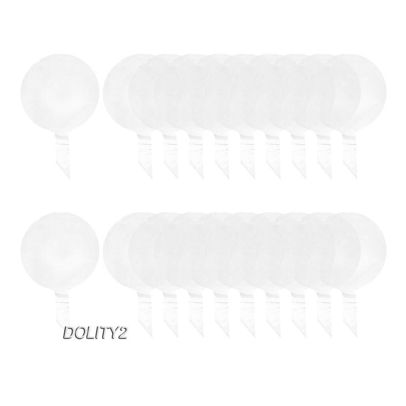 Set 2 / 20 Bong Bóng Trong Suốt Dùng Trang Trí Tiệc Cưới