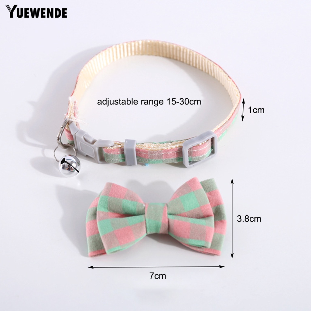 Vòng Cổ Gắn Nơ Trang Trí Thân Thiện Với Da Cho Thú Cưng