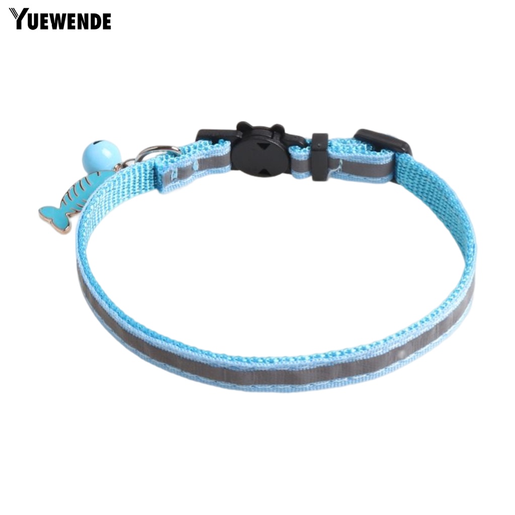 Yq.e Khăn Choàng Cổ Bằng Polyester Phản Quang Chống Cắn Tiện Dụng Cho Thú Cưng