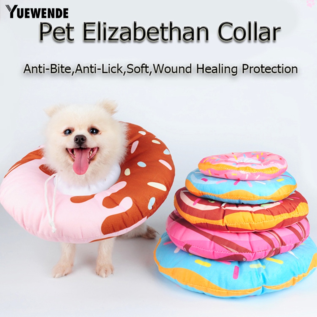 Vòng Cổ Mềm Mại Thoải Mái Chống Trầy Xước Bảo Vệ Cho Thú Cưng YQ.E
